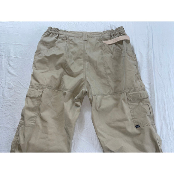5.11 Tactical TacLite Pro Ripstop Cargo Work, Bush Pants. Men's 38X33, EUC!! - Picture 8 of 9